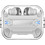 Hoco EW55 Ακουστικά Bluetooth Earbud Silver