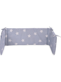 Lorelli Stars Πάντα Κούνιας Γκρι 27x145cm