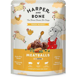 Harper & Bone Meatballs Fresh Market with Pork, Chicken & Lamb 300gr