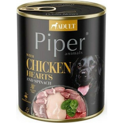 Dolina Noteci Piper Adult Gluten Free with Chicken Hearts & Spinach 800gr