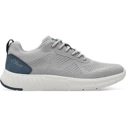 S.Oliver Ανδρικά Sneakers Λευκά Γκρι 13634-42-210