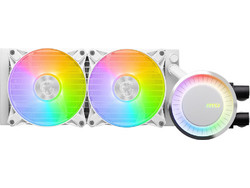 MSI MAG CoreLiquid E240 White Υδρόψυξη CPU 120mm RGB για Socket 115x / AM4 / 1200 / 1700 / AM5