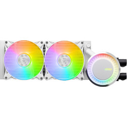 MSI MAG CoreLiquid E240 White Υδρόψυξη CPU 120mm RGB για Socket 115x / AM4 / 1200 / 1700 / AM5
