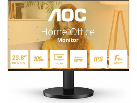 AOC 24B3HA2 IPS Monitor 23.8" 1920x1080 FHD 100Hz 4ms