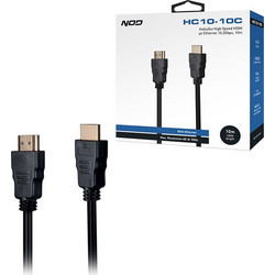 NOD Καλώδιο HDMI 2.1 HDMI Male to HDMI Male 10m Black