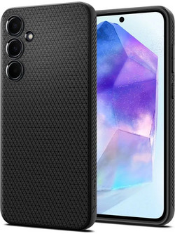Spigen Liquid Air Back Cover Black (Samsung Galaxy A55)