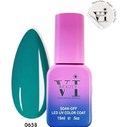 Mixcoco Vi-658 Ημιμόνιμο Βερνίκι Νυχιών 15ml