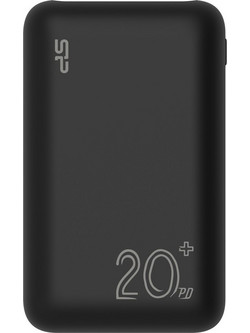 Silicon Power QS58 Power Bank 20000mAh 20W με 2 Θύρες USB-A & Θύρα USB-C Black