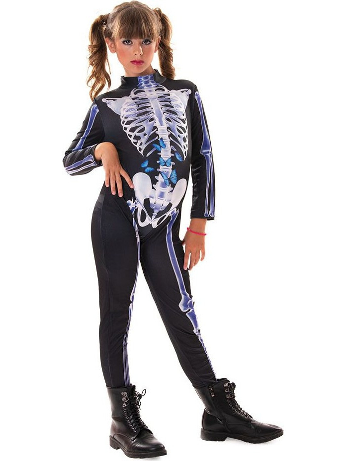 Παιδική Αποκριάτικη Στολή Bones Skeleton 1352