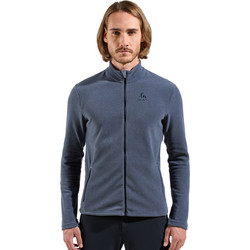 Odlo Roy Midlayer Top Ανδρική Ζακέτα Fleece με Φερμουάρ Μπλε 542182-21055