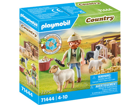 Playmobil Country Βοσκός με Προβατάκια για 4-10 Ετών 71444