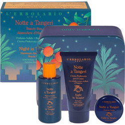 L'Erbolario Notte A Tangeri Atmospheres Perfume 15ml + Shower Gel 50ml + Body Cream 50ml