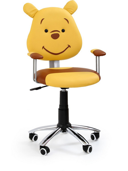 Diommi Kubus Καρέκλα Γραφείου Παιδική Κίτρινη 60-21410