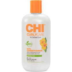 Chi Curly Care Curl Φυτικό Conditioner για Όγκο & Φριζάρισμα για Σγουρά Μαλλιά 355ml