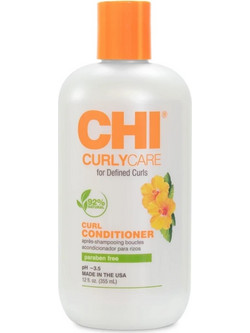 Chi Curly Care Curl Φυτικό Conditioner για Όγκο & Φριζάρισμα για Σγουρά Μαλλιά 355ml