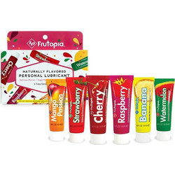 iD Frutopia Personal Λιπαντικά Gel Νερού Κόλπου & Πρωκτού 5x12ml