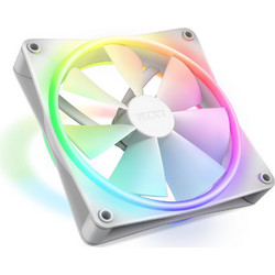 NZXT F140 RGB Duo Case Fan 140mm RGB με Σύνδεση 4-Pin PWM White