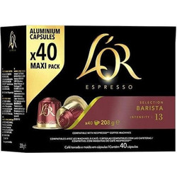 L'Or Κάψουλες Espresso Συμβατές με Μηχανή Nespresso 40τμχ