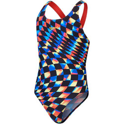 Speedo Digital Allover Leaderback Αθλητικό Παιδικό Μαγιό Ολόσωμο για Κορίτσι Πολύχρωμο 812377-16778