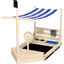 Outsunny Sandbox με Σετ Στέγης & Κουζίνας 343-061V00ND