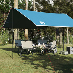 vidaXL Σκίαστρο Παραλίας Μπλε 430x380x210cm 94680