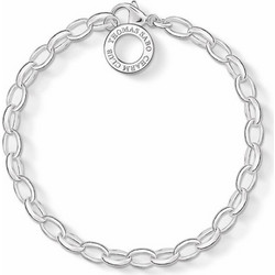 Thomas Sabo Γυναικείο Βραχιόλι Αλυσίδα Ασημί X0031-001-12-S