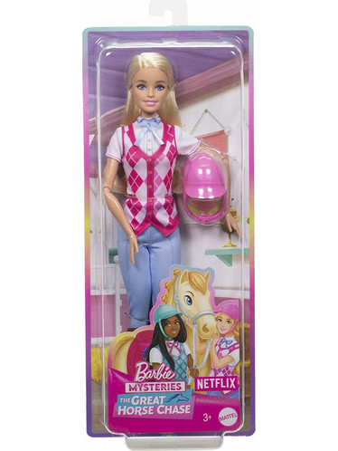 Mattel Barbie Mysteries The Great Horse Chase Malibu