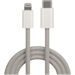 Maxlife MXUC-06 Braided USB-C to Lightning Cable 20W 1m Grey 5900495054425