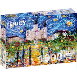 Puzzle ENJOY Puzzle Jackson Square New Orleans 1000 Κομμάτια