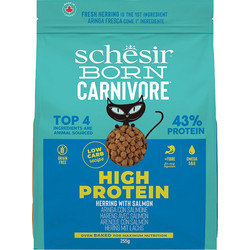 Schesir Cat Born Carnivore Herring & Salmon 255gr