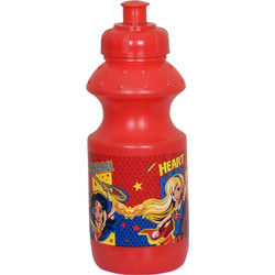 SunCe Super Hero Girls Παιδικό Παγούρι Πλαστικό Κόκκινο 330ml