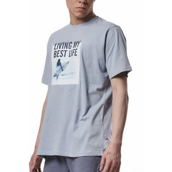 Body Action Ανδρικό Αθλητικό T-Shirt Γαλάζιο 053431-04E