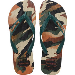 Havaianas Top Camu Ανδρικές Σαγιονάρες Αντιολισθητικές Πολύχρωμες 4141398-6134