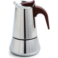 Quid Milan Μπρίκι Espresso 6Cups Inox