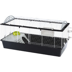 Ferplast Casita 120 Κλουβί για Κουνέλια & Ινδικά Χοιρίδια Μαύρη 119x58x60cm