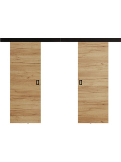 PoliHome Werdi Πόρτα Εσωτερική Συρόμενη Laminate Φυσική 152x205cm WERDI-FUSIKO-152