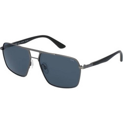Invu IB12406 B Ανδρικά Γυαλιά Ηλίου Aviator Μεταλλικά Μαύρα με Μαύρο Polarized Φακό