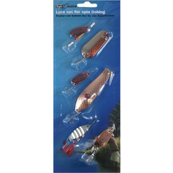 Σετ Ψαρέματος 6 Τεχνητών Δολωμάτων, Fish Active - Fish Active