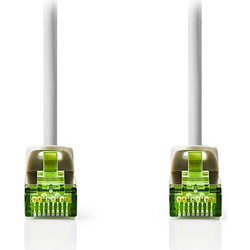 Nedis S/FTP Cat.7 Καλώδιο Δικτύου Ethernet 0.5m Grey CCGL85420GY05