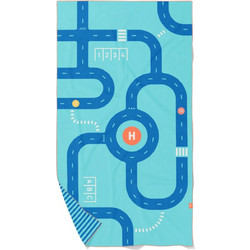 Quut Παιδική Πετσέτα Θαλάσσης Microfiber Γαλάζια 70x140cm QU174141