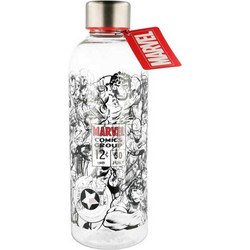 Stor Marvel Παιδικό Παγούρι Γυάλινο Διαφανές 850ml