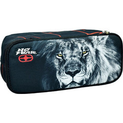 Back Me UP No Fear Laser Lion Κασετίνα Μαύρη 348-35141