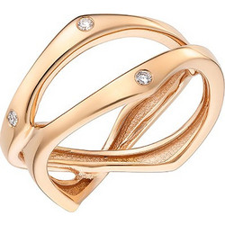 Very Gavello Passion Γυναικείο Δαχτυλίδι από Ροζ Χρυσό 18K με Διαμάντι 18KA1656-1