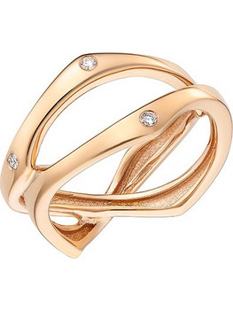 Very Gavello Passion Γυναικείο Δαχτυλίδι από Ροζ Χρυσό 18K με Διαμάντι 18KA1656-1