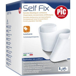 Pic Self Fix Αυτοσυγκρατούμενος Ελαστικός Επίδεσμος 8cm x 4m