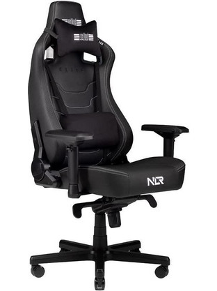Next NLR-G004 Καρέκλα Gaming Δερματίνης με Ρυθμιζόμενα Μπράτσα Μαύρη NLRPAR0029