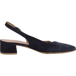Tamaris Γόβες Suede Slingback με Χοντρό Χαμηλό Τακούνι Navy Μπλε 1-29500-42-805