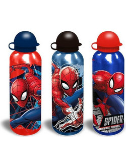 Next Spiderman Παιδικό Παγούρι Αλουμινίου BPA Free 500ml 3τμχ