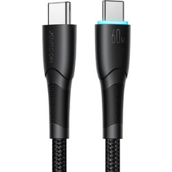 Joyroom Starry Series SA32-CC3 Braided USB-C to USB-C 60W 1m Black 6956116759537