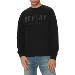 Replay Ανδρικό Φούτερ Μαύρο M6975.000.21842.098